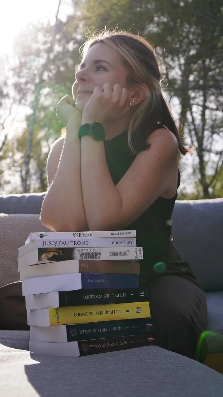 Justine Pinto, l'autrice